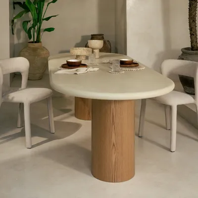 Tables Salle à Manger - Fidji - clair - DESIGN TRIP