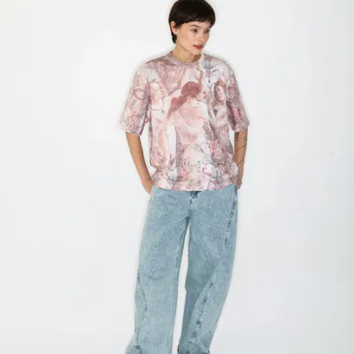 Prêt-à-porter - T-shirt imprimé intégral « Spring » - MARALETTO