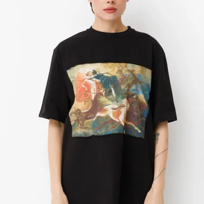 Prêt-à-porter - T-shirt Art Window « Diana, adieu à Apollo » - MARALETTO