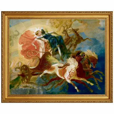 Prêt-à-porter - T-shirt Art Window « Diana, adieu à Apollo » - MARALETTO