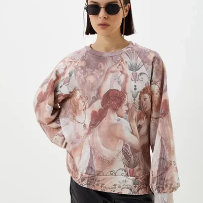 Prêt-à-porter - Sweatshirt à imprimé intégral « Spring » - MARALETTO