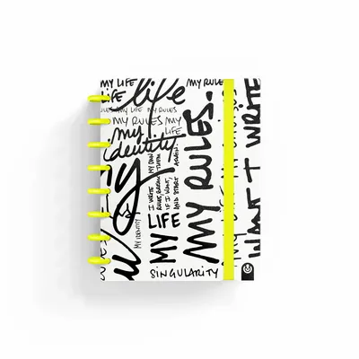 Stationery - Ingeniox Notebook – MY LIFE – A5 and MINI, lined, grid or dotted paper - CARCHIVO®