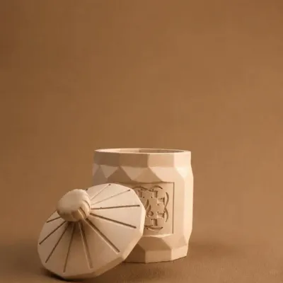 Objets design - BOUGIE PARFUMÉE AU JASMIN ET À L'ABRICOT - FLAMME D'ÉLIXIR