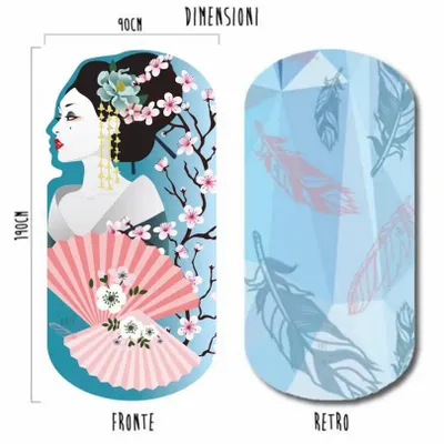 Travel accessories - Geisha beach towel - BEACH VIBES