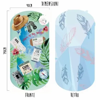Accessoires de voyage - Serviette de plage Travel - BEACH VIBES