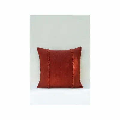 Coussins textile - NO-MAD Pranit Cushion Cover in Cotton Jute with Minimal Surface Detail - NO-MAD