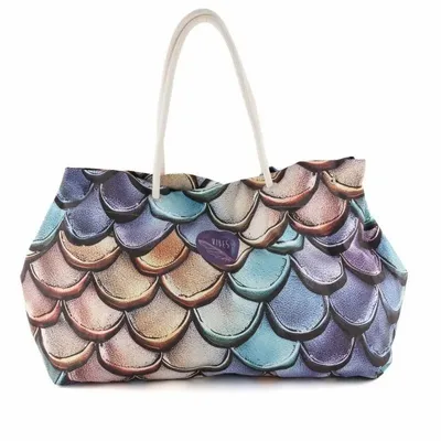 Sacs et cabas - Sac de plage Big Squame Color - BEACH VIBES