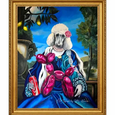 Apparel - Art Window T-Shirt “Poodle” - MARALETTO