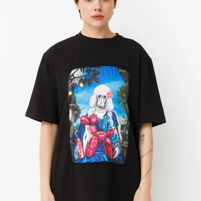 Prêt-à-porter - T-shirt Art Window « Poodle » - MARALETTO