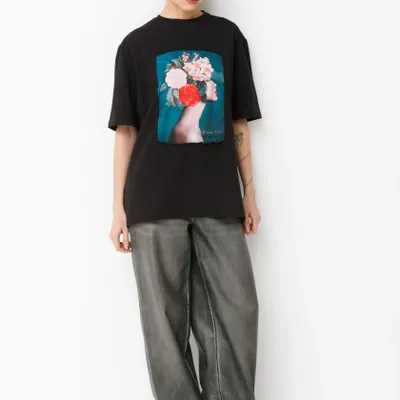 Prêt-à-porter - T-shirt Art Window « Mar » » - MARALETTO