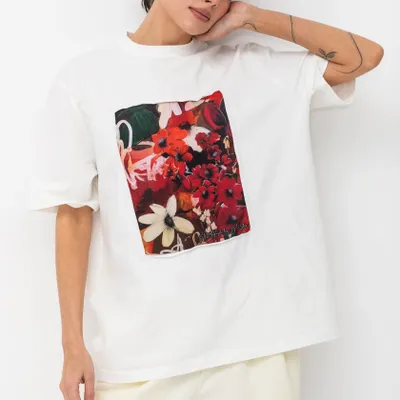 Prêt-à-porter - T-shirt Art Window « Jardin exotique » - MARALETTO