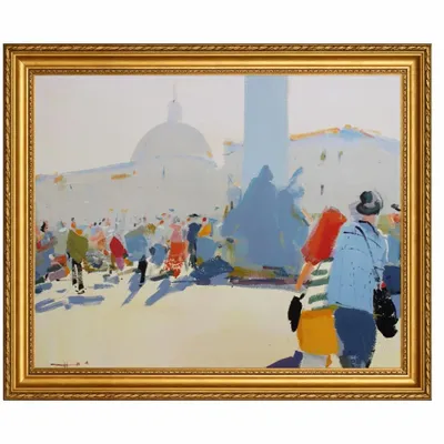 Apparel - Art Window T-Shirt “Rome in the Afternoon” - MARALETTO