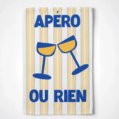 Gifts - Tea towel - Aperitif or nothing - SOLEIL MOJITO