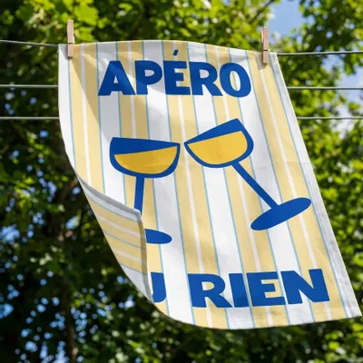 Gifts - Tea towel - Aperitif or nothing - SOLEIL MOJITO