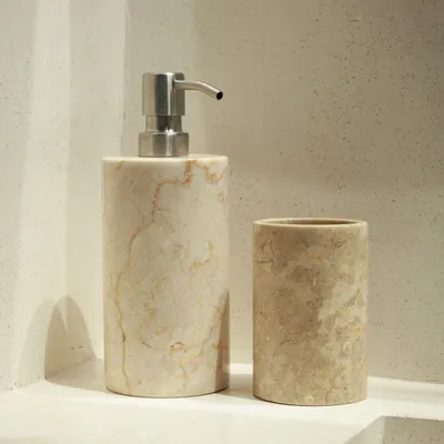 Accessoires à poser - Distributeur de savon Marbel - DESIGN TRIP
