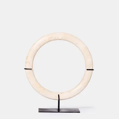 Objets de décoration - Anneaux Lumi blanc - L - DESIGN TRIP