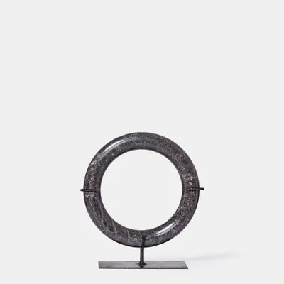 Decorative objects - Lumi black rings - S - DESIGN TRIP