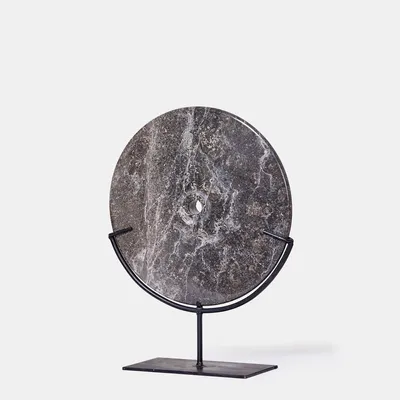 Decorative objects - Hari discs black - L - DESIGN TRIP