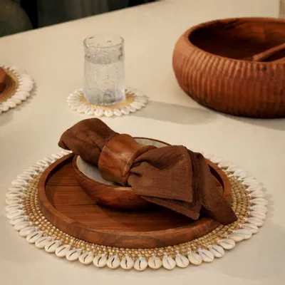Table linen - Table napkin - brown - DESIGN TRIP