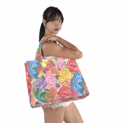 Bags and totes - Roses tote bag - BEACH VIBES