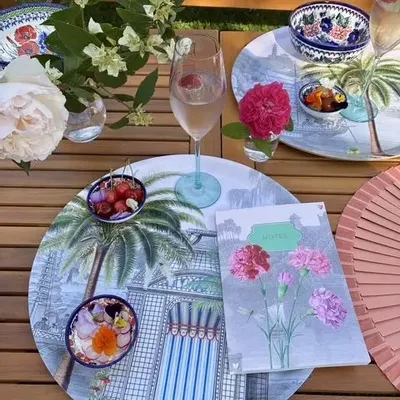 Trays - Botanica Round Tray - PARADISIO IMAGINARIUM