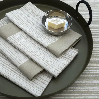 Serviettes - NO-MAD Table Napkins in Natural Fabrics - NO-MAD