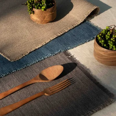 Placemats - NO-MAD Placemats in Natural Textiles - NO-MAD