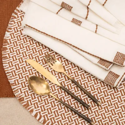 Placemats - NO-MAD Placemats in Natural Textiles - NO-MAD