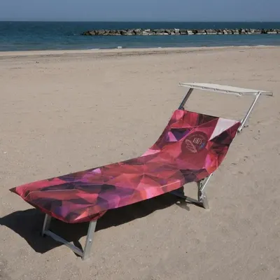 Travel accessories - No-Wind Crystal Red Beach Towel - BEACH VIBES