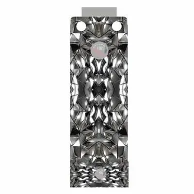 Travel accessories - No-Wind Crystal Silver Beach Towel - BEACH VIBES