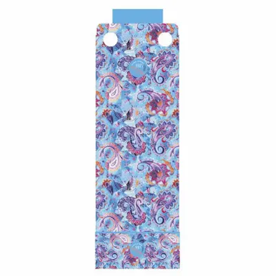 Travel accessories - No-Wind Paisley Blue Beach Towel - BEACH VIBES