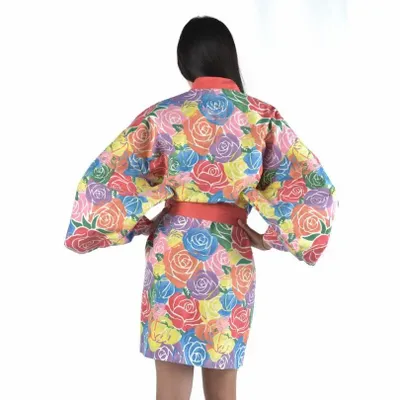 Travel accessories - Pink kimono - BEACH VIBES