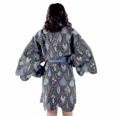 Accessoires de voyage - Kimono Peacock Blue - BEACH VIBES