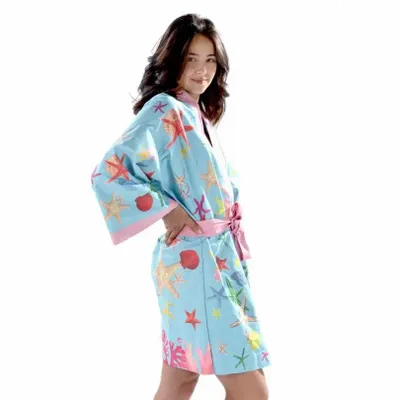 Travel accessories - Celestial Starfish Kimono - BEACH VIBES