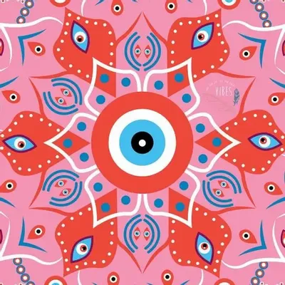 Travel accessories - Mandala Rose Round Beach Towel - BEACH VIBES