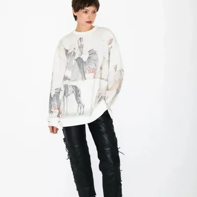 Apparel - All-Over Print Sweatshirt “Parks” - MARALETTO