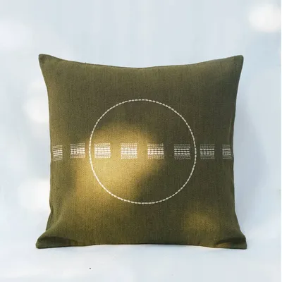 Fabric cushions - NO-MAD Shunya Cushions and Lumbar Cushions in Cotton Jute - NO-MAD