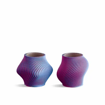 Vases - Lot de mini-vases - Bubblegum - SHEYN