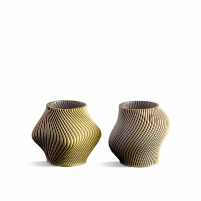 Vases - Lot de mini-vases - Champagne - SHEYN