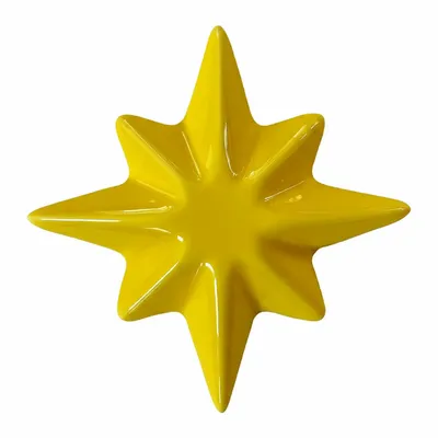Cadeaux - étoile Crochet jaune - LETSHELTER