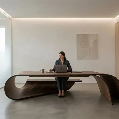 Mobilier et rangements pour bureau - Bureau MIZU - F.LLI REIFER CUSTOM