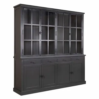 Storage boxes - Kubic Metal 2x4 door 4 drawer cabinet - XO INTERIORS