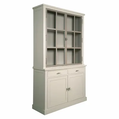 Storage boxes - Kubic Metal 2x2 doors 2 drawers showcase - XO INTERIORS