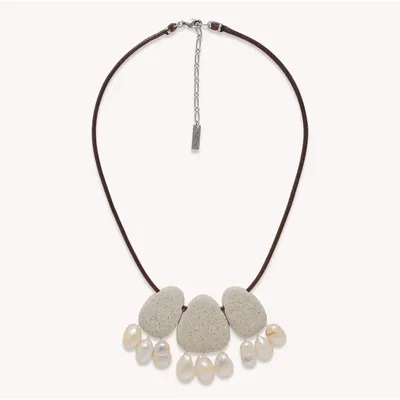 Bijoux - Collier petit plastron 3 pendentifs - Bora Bora - NATURE BIJOUX