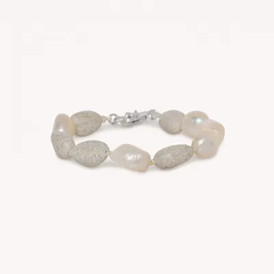 Bijoux - Bracelet ajustable perles baroques - Bora Bora - NATURE BIJOUX