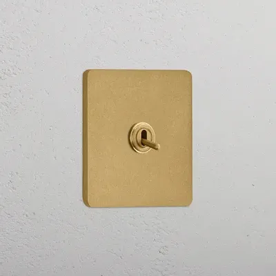 Other wall decoration - Grove Single Toggle Switch - Antique Brass - CORSTON ARCHITECTURAL DETAIL