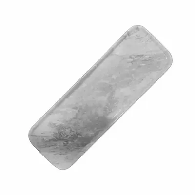 Decorative objects - Rectangular gray marble tray - SAGIT