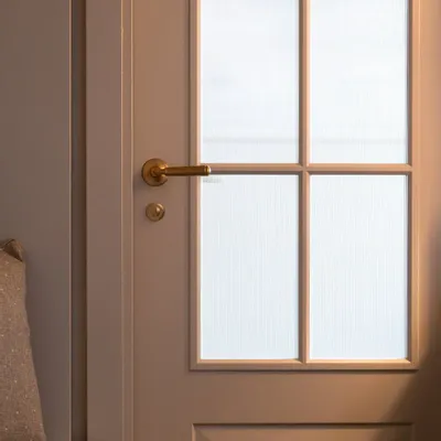 Design objects - Digby Sprung Door Handle - Antique Brass - CORSTON ARCHITECTURAL DETAIL
