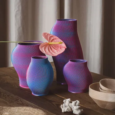 Vases - Vase Boyk 16 Blend - Bubblegum - SHEYN