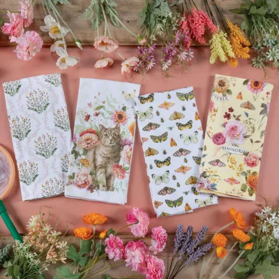 Tea towel - sketchbook kitchen linen - KARENA INTERNATIONAL